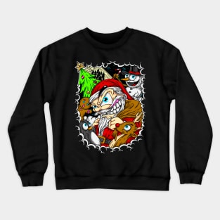 Santa Family Crewneck Sweatshirt